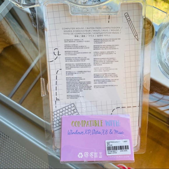 NWT Heart Shaped Computer Mouse - Picture 3 of 4